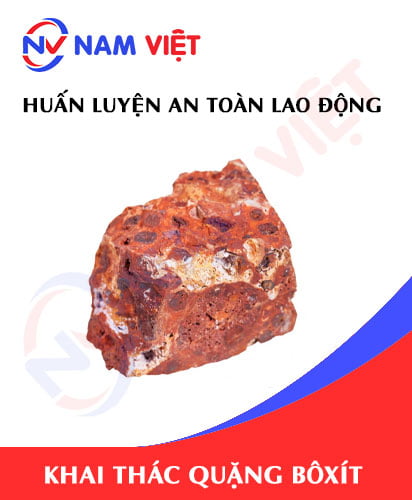 Huấn luyện an toàn lao động khai thác quặng bôxít