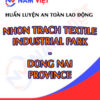 Huấn luyện an toàn lao động tại Khu công nghiệp Dệt may Nhơn Trạch