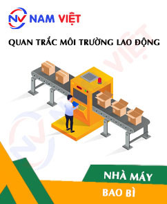 Quan trắc môi trường lao động nhà máy bao bì
