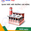 Quan trắc môi trường lao động nhà máy chế biến rau củ quả