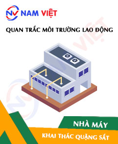 Quan trắc môi trường lao động nhà máy khai thác quặng sắt