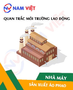 Quan trắc môi trường lao động nhà máy sản xuất áo phao