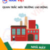 Quan trắc môi trường lao động nhà máy sản xuất băng vệ sinh