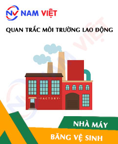 Quan trắc môi trường lao động nhà máy sản xuất băng vệ sinh