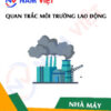Quan trắc môi trường lao động nhà máy sản xuất cửa cuốn