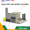 Quan trắc môi trường lao động nhà máy sản xuất dầu nhớt