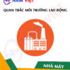 Quan trắc môi trường lao động nhà máy sản xuất đồ gốm