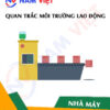 Quan trắc môi trường lao động nhà máy sản xuất khăn lạnh