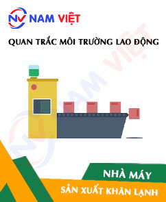 Quan trắc môi trường lao động nhà máy sản xuất khăn lạnh