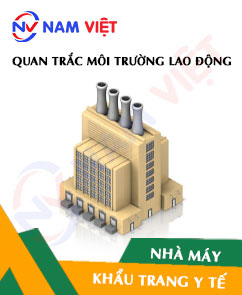 Quan trắc môi trường lao động nhà máy sản xuất khẩu trang y tế
