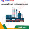 Quan trắc môi trường lao động nhà máy sản xuất mắt kính