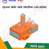 Quan trắc môi trường lao động nhà máy sản xuất máy bay