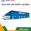 Quan trắc môi trường lao động nhà máy sản xuất mica