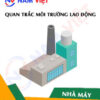 Quan trắc môi trường lao động nhà máy sản xuất mỹ phẩm