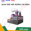 Quan trắc môi trường lao động nhà máy sản xuất nước sạch sinh hoạt
