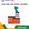 Quan trắc môi trường lao động nhà máy sản xuất nước suối