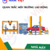 Quan trắc môi trường lao động nhà máy sản xuất ô tô