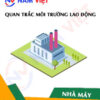Quan trắc môi trường lao động nhà máy sản xuất silicon