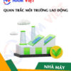 Quan trắc môi trường lao động nhà máy sản xuất tập sách