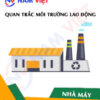 Quan trắc môi trường lao động nhà máy sản xuất thẻ nhớ