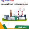 Quan trắc môi trường lao động nhà máy sản xuất thép