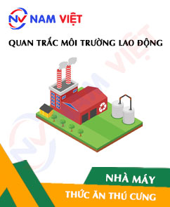 Quan trắc môi trường lao động nhà máy sản xuất thức ăn thú cưng