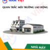 Quan trắc môi trường lao động nhà máy sản xuất tôn