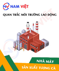 Quan trắc môi trường lao động nhà máy sản xuất tương cà