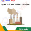 Quan trắc môi trường lao động nhà máy sản xuất tượng đá