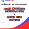 Huấn luyện an toàn lao động tại Khu công nghiệp Amata Sông Khoai