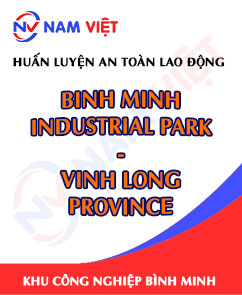 Huấn luyện an toàn lao động tại Khu công nghiệp Bình Minh
