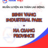 Huấn luyện an toàn lao động tại Khu công nghiệp Bình Vàng