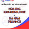 Huấn luyện an toàn lao động tại Khu công nghiệp Hòa Mạc