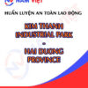 Huấn luyện an toàn lao động tại Khu công nghiệp Kim Thành