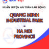 Huấn luyện an toàn lao động tại Khu công nghiệp Quang Minh