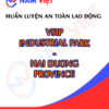 Huấn luyện an toàn lao động tại Khu công nghiệp VSIP Hải Dương