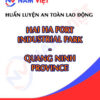 Huấn luyện an toàn lao động tại Khu công nghiệp cảng biển Hải Hà