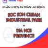 Huấn luyện an toàn lao động tại Khu công nghiệp sạch Sóc Sơn