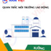 Quan trắc môi trưởng lao động xưởng giặt ủi công nghiệp