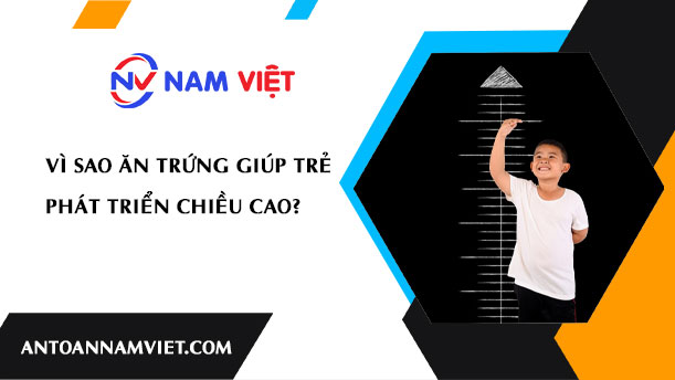Vì sao ăn trứng giúp trẻ phát triển chiều cao?