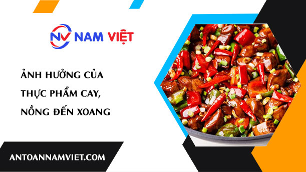 Ảnh hưởng của thực phẩm cay, nồng đến xoang