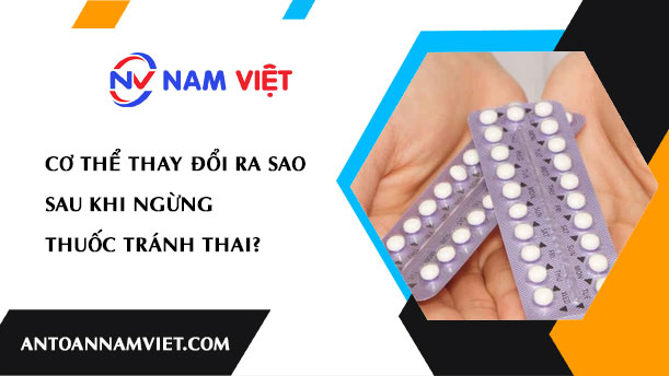 Cơ thể thay đổi ra sao sau khi ngừng thuốc tránh thai?