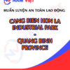 Huấn luyện an toàn lao động tại Khu công nghiệp Cảng biển Hòn La