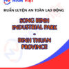 Huấn luyện an toàn lao động tại Khu công nghiệp Sông Bình