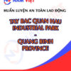 Huấn luyện an toàn lao động tại Khu công nghiệp Tây Bắc Quán Hàu