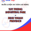Huấn luyện an toàn lao động tại Khu công nghiệp Tuy Phong