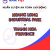 Huấn luyện an toàn lao động tại Khu công nghiệp Hoàng Long - Thanh Hóa