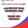 Huấn luyện an toàn lao động tại Khu công nghiệp Lam Sơn - Sao Vàng
