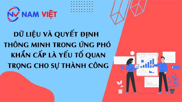 Dữ liệu và quyết định thông minh trong ứng phó khẩn cấp là yếu tố quan trọng cho sự thành công