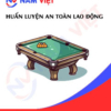 Occupational safety training for billiard table manufacturing.